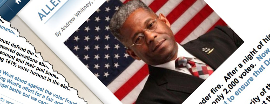 The Great Allen West Hoax